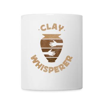 Pottery Ceramics Artist Clay - Mug - white - Front