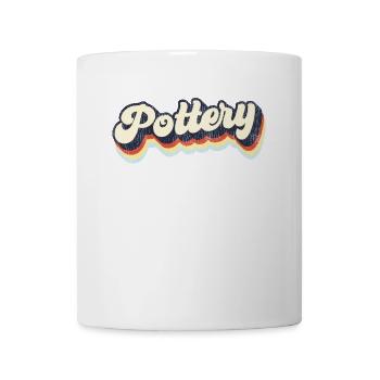 Pottery Ceramics Artist Retro - Mug - white - Front