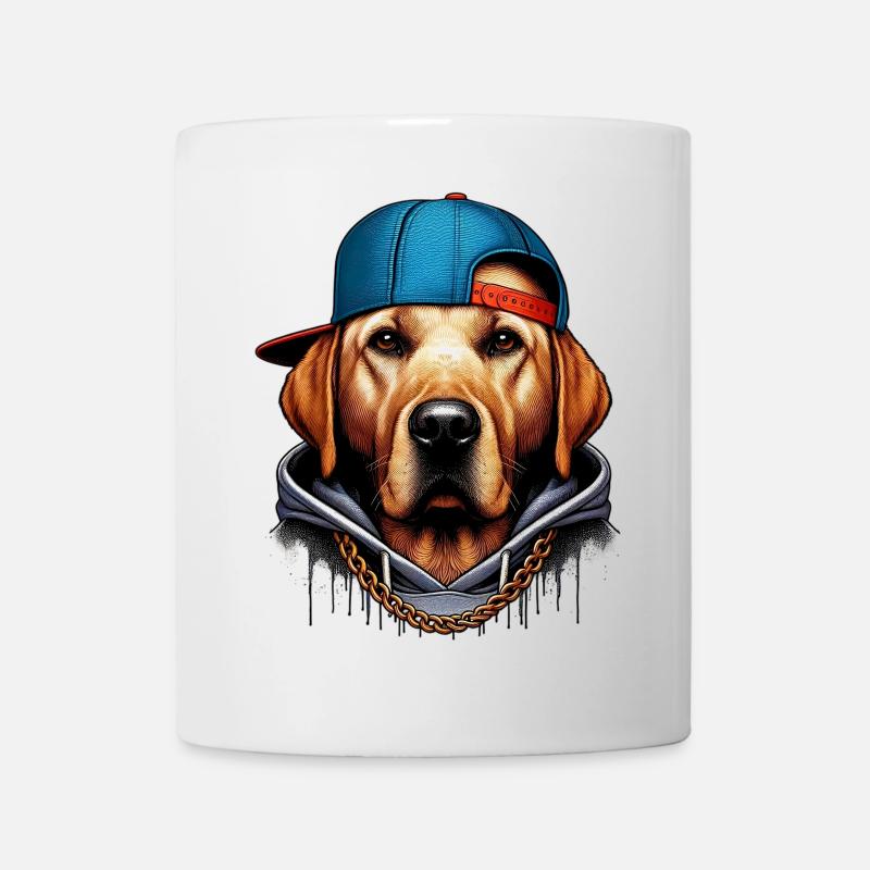 Hund - Tasse - Weiß