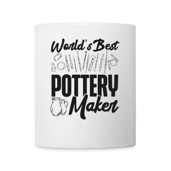 Pottery Ceramics Artist World's - Mug - white - Front