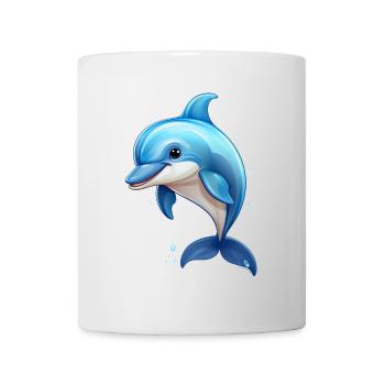 Delfin - Tasse - Weiß - Vorne
