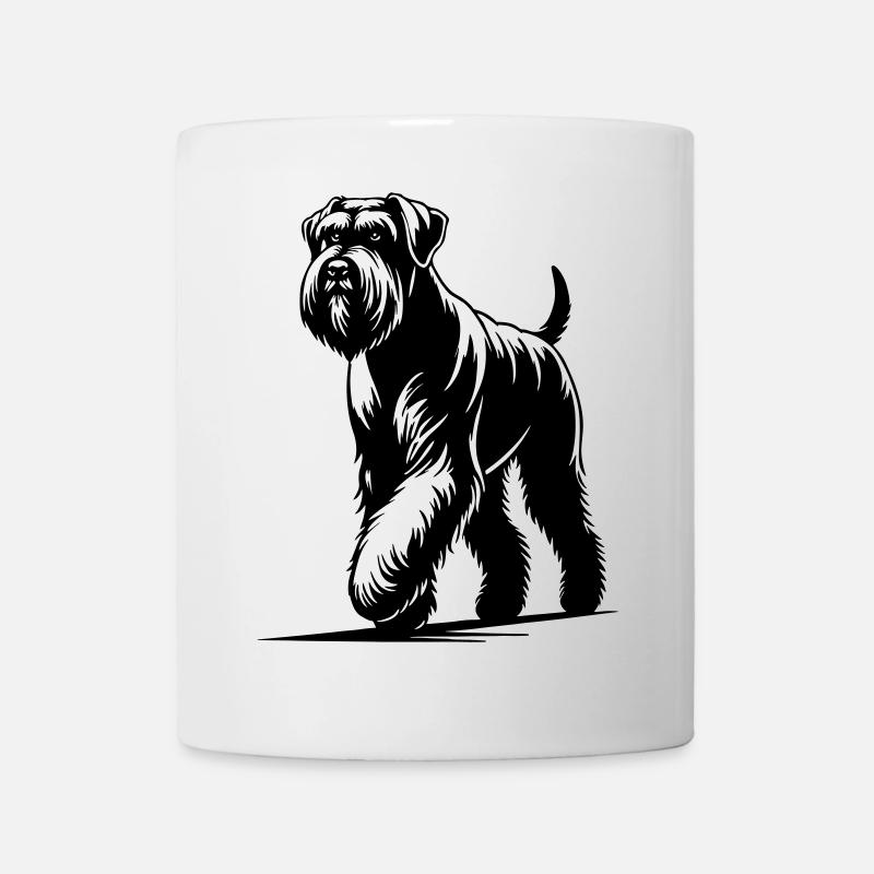 Riesenschnauzer - Tasse - Weiß