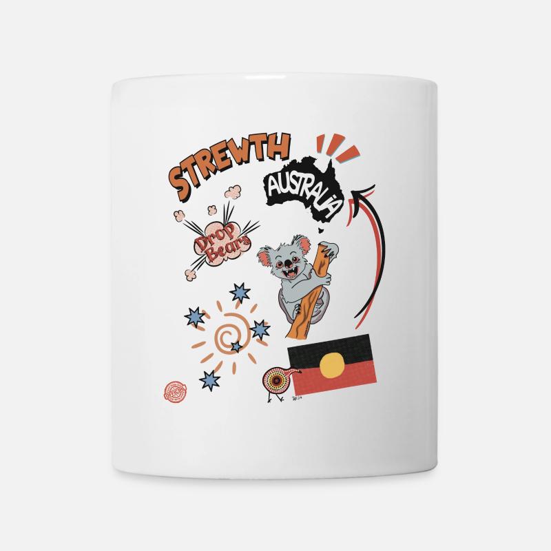 Strewth Australia - Tasse - Weiß
