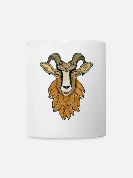 Ziege - Tasse - Weiß