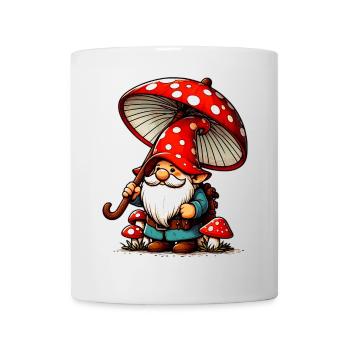 Gnom - Tasse - Weiß - Vorne