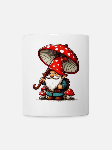 Gnom - Tasse - Weiß