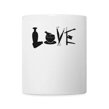 Pottery Ceramics Artist Love - Tasse - Weiß - Vorne