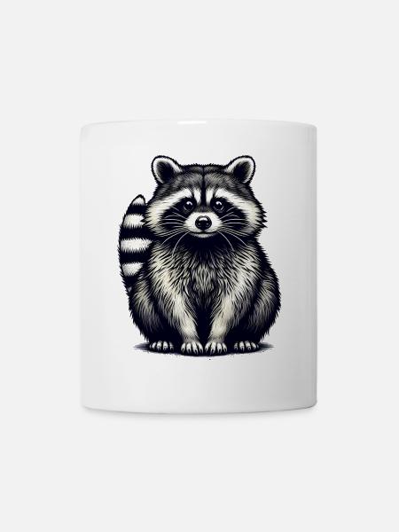 Raccoon - Mug - white