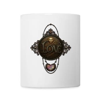 The emblem of love. - Mug - white - Front