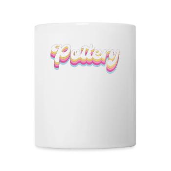 Pottery Ceramics Artist Retro - Mug - white - Front