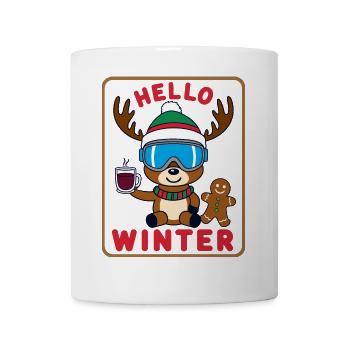 Cute Reindeer - Mug - white - Front
