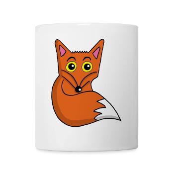 Niedlicher Fuchs - Tasse - Weiß - Vorne