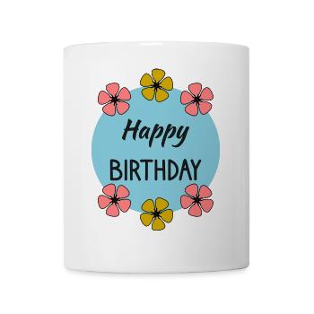 1. 1 Jahr. 1. JUBILÄUM. 1-JÄHRIGES JUBILÄUM - Tasse - Weiß - Vorne