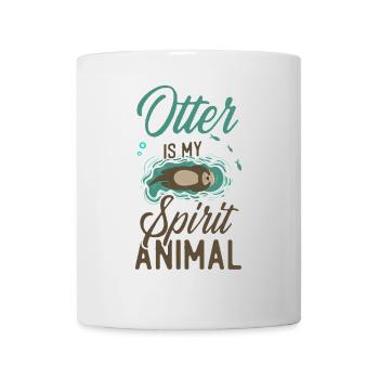 Otter Otter Is My Spirit Animal - Mug - white - Front