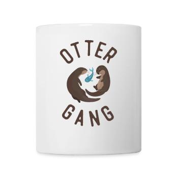 Otter Otter Gang - Tasse - Weiß - Vorne