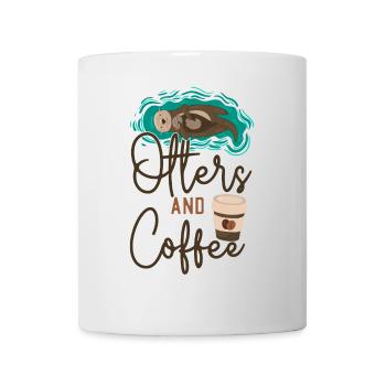 Otter Coffee Otters And Coffee - Mug - white - Front