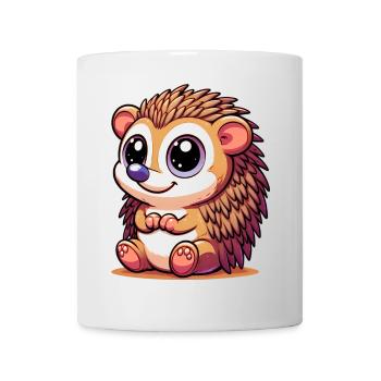 Igel - Tasse - Weiß - Vorne