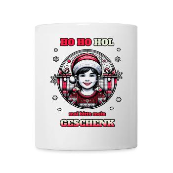 Giving gifts to children - Mug - white - Front