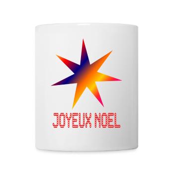 CHRISTMAS. MERRY CHRISTMAS. MERRY CHRISTMAS. SANTA CLAUS - Mug - white - Front