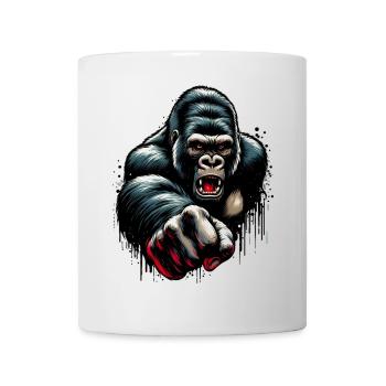 Gorilla - Tasse - Weiß - Vorne