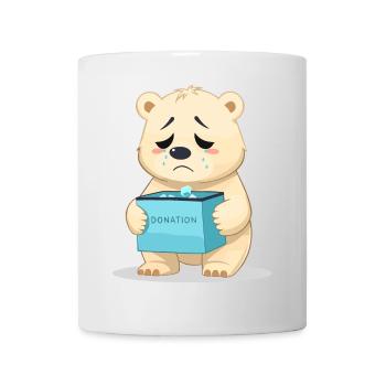 Eisbären Retten - Tasse - Weiß - Vorne