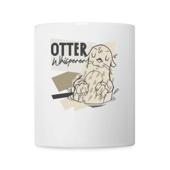 Otter Otter Whisperer - Tasse - Weiß - Vorne