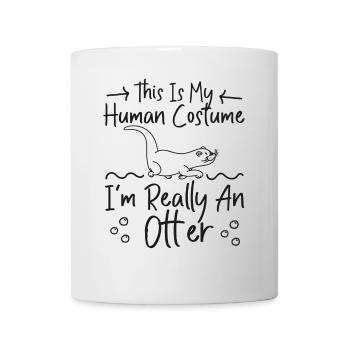 Otter This Is My Human Costume I'm - Mug - white - Front