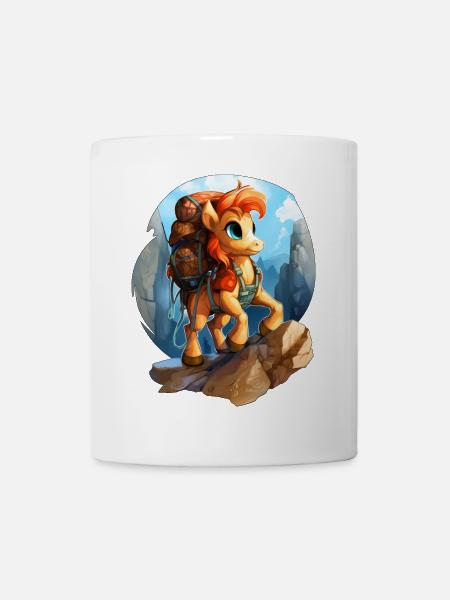 Poneys Randonnée / Alpinisme Poney - Mug blanc - blanc