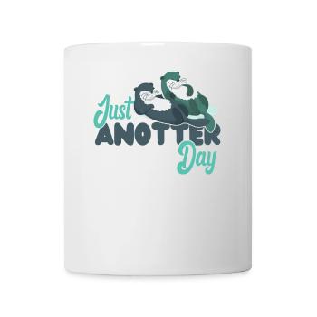 Otter Pun Just Anotter Day - Mug - white - Front
