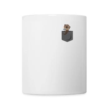 Otter Pocket - Tasse - Weiß - Vorne