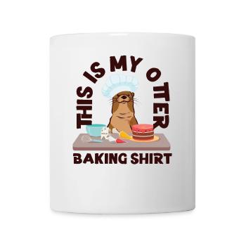 Otter Baking Pun This Is My Otter - Mug - white - Front
