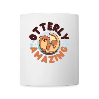 Otter Pun Otterly Amazing - Tasse - Weiß - Vorne