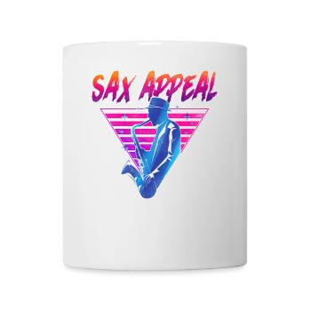 Saxophone Retro Vintage Sax Appeal - Mug - white - Front