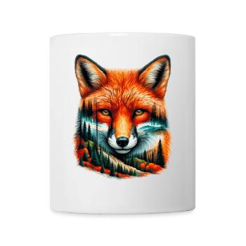 Renard - Mug blanc - blanc - Devant