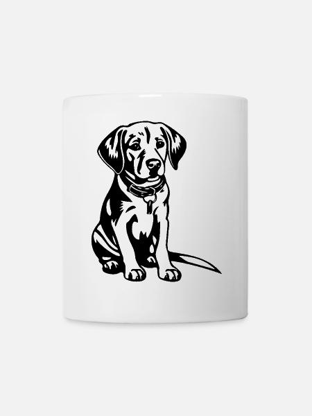 Beagle Hund - Tasse - Weiß