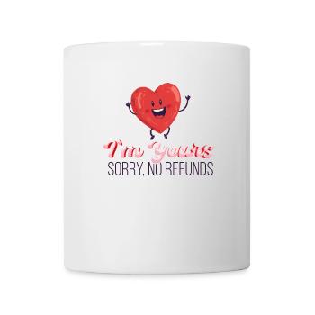 Je suis à toi Je suis à toi pas d’échange - Mug blanc - blanc - Devant