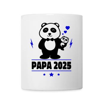 Papa 2025 - Tasse - Weiß - Vorne