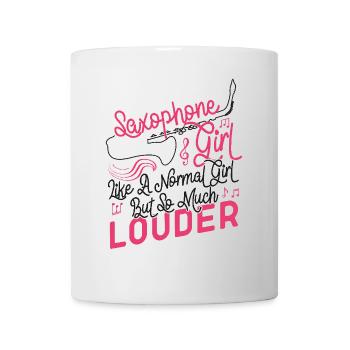 Saxophone Saxophone Girl Like A - Mug - white - Front