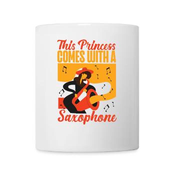 Saxophone This Princess Comes With - Mug - white - Front