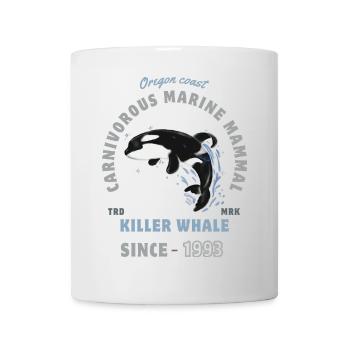 orca animal marine mammal - killer whale - Mug - white - Front