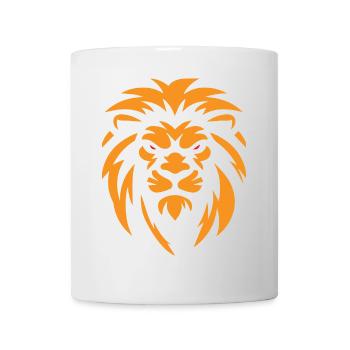 Angry Lion - Mug - white - Front