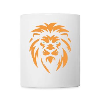 Angry Lion - Mug - white - Front