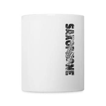 Saxophones Saxophones - Mug - white - Front