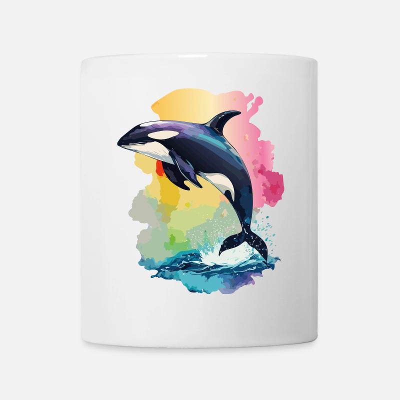 Faszination Orca: Die majestätischen Jäger - Tasse - Weiß