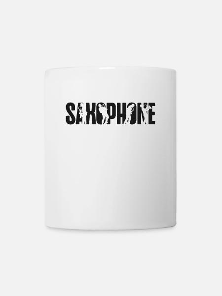 Saxophone Saxophone - Tasse - Weiß
