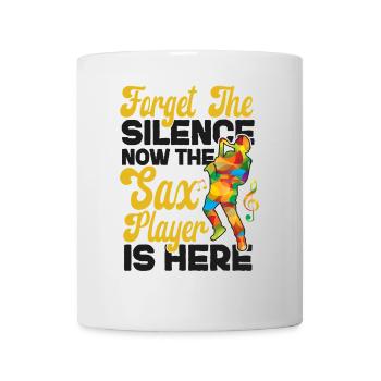 Saxophones Forget The Silence Now - Mug - white - Front