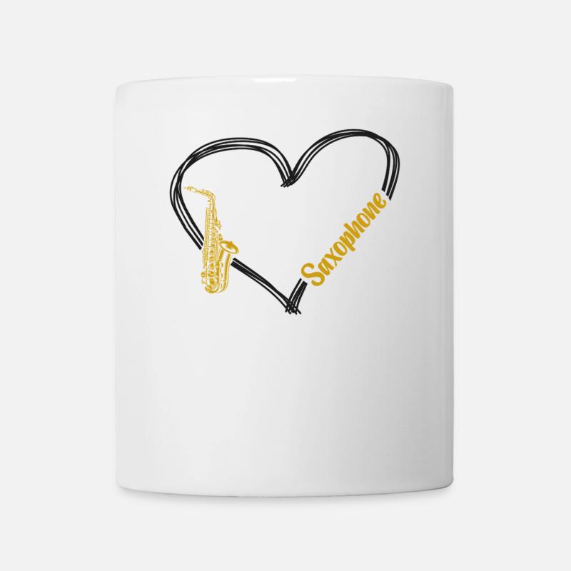 Saxophone Saxophone - Tasse - Weiß