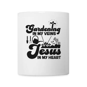 Plant Lover Gardening Jesus Faith - Mug - white - Front