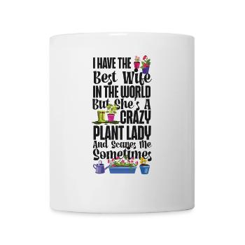 Amoureux des plantes Jardinage Femme Mari - Mug blanc - blanc - Devant
