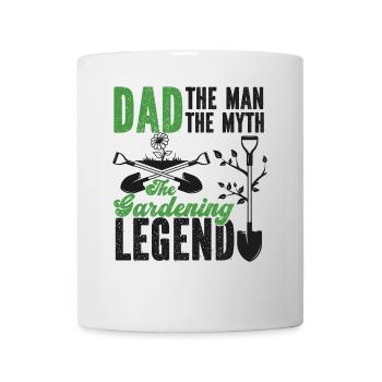 Amoureux des plantes Jardinage Papa Papa Le - Mug blanc - blanc - Devant